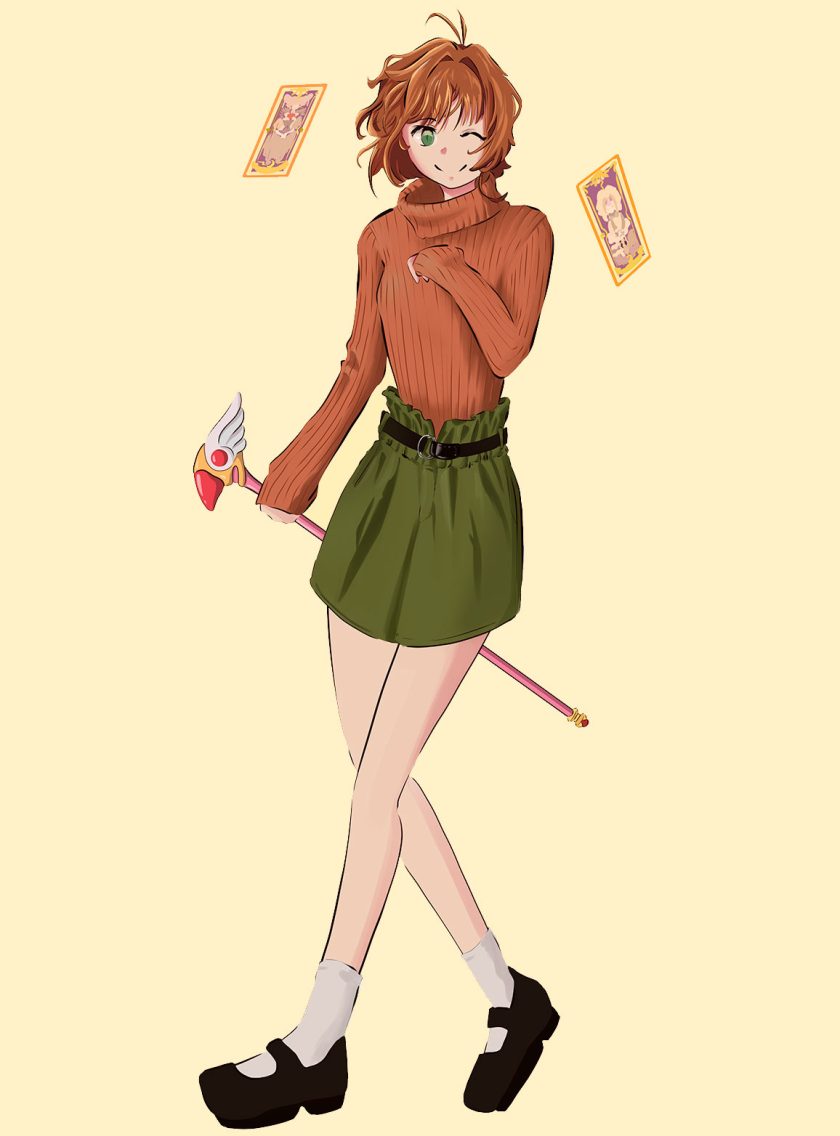 Jersey-marron-Sakura-cardcaptor-anime-sugarpunchclothing