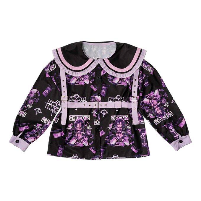 Blusa negra Peach☆Punch - ACDC RAG