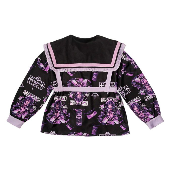 Blusa negra Peach☆Punch - ACDC RAG