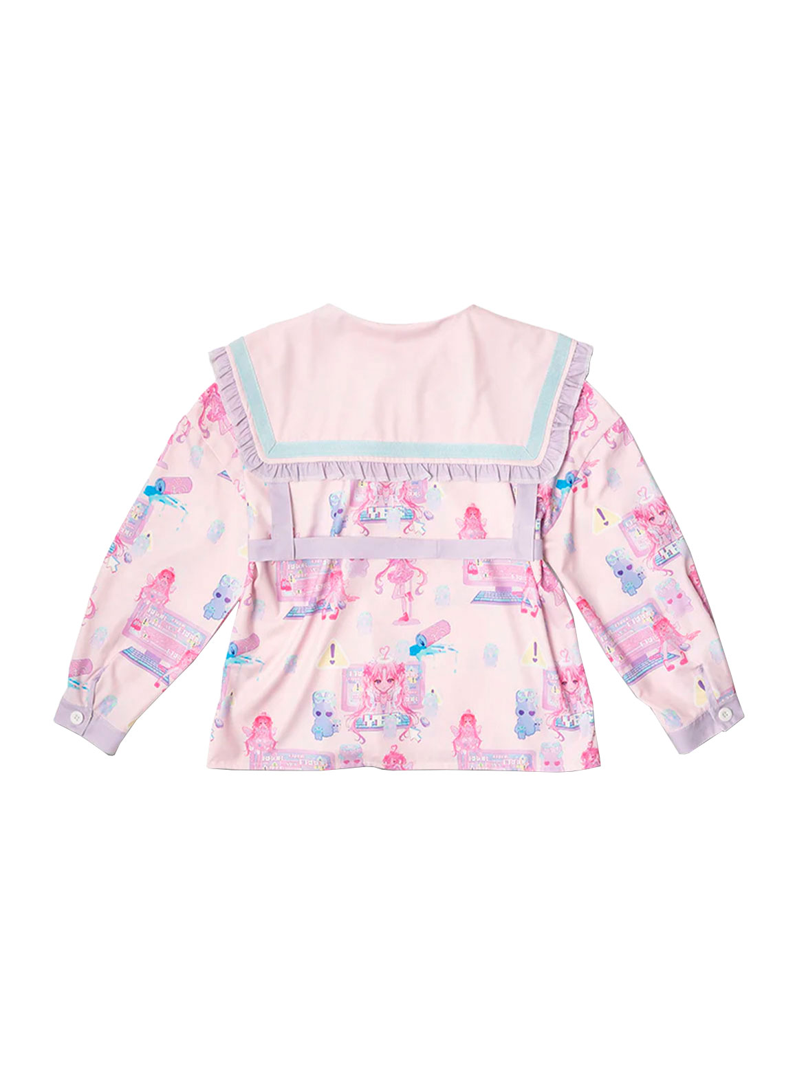 Blusa rosa Peach☆Punch - ACDC RAG - Imagen 2