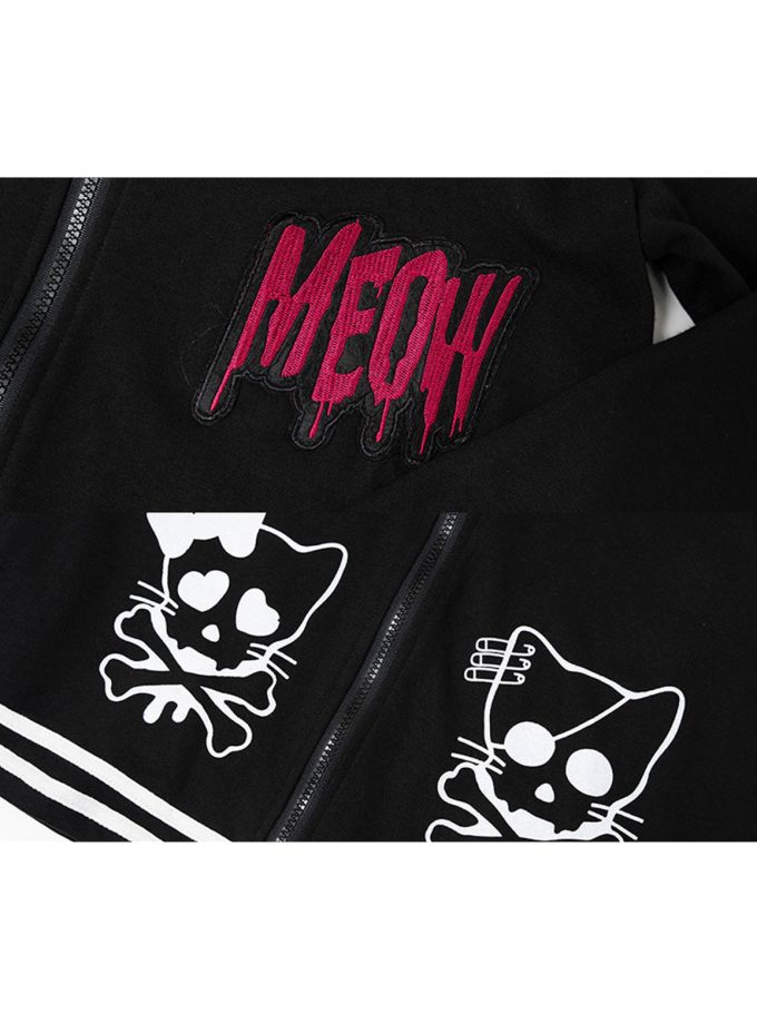 Hoodie Neko-Punk - ACDC RAG