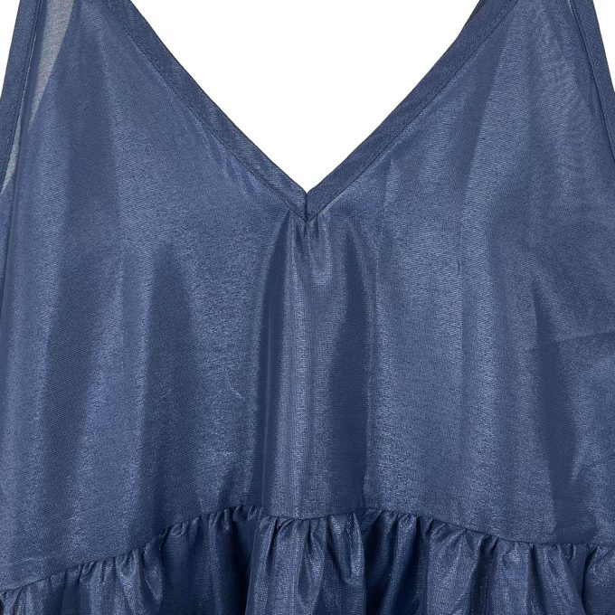 Vestido de tirantes - Vintage Japones - Meridian ブランド