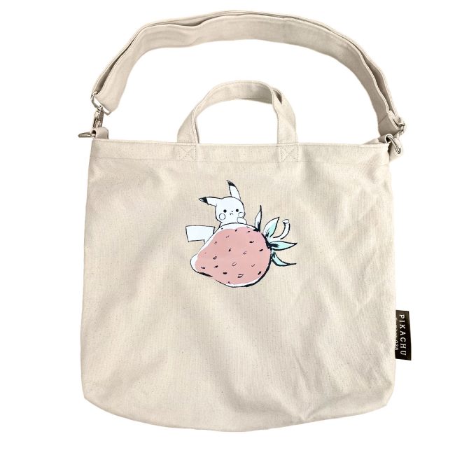Tote Bag Pikachu de Fresa - Producto Original Pokemon