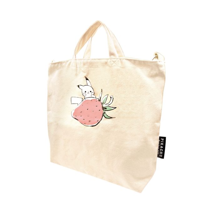Tote Bag Pikachu de Fresa - Producto Original Pokemon
