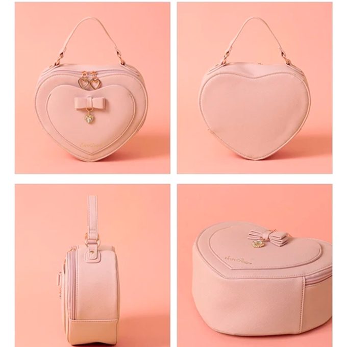 Bolso Corazón 2Ways Beige - Marca Japonesa Secret Door