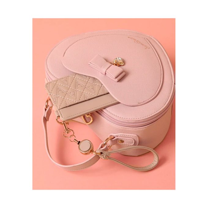 Bolso Corazón 2Ways Beige - Marca Japonesa Secret Door