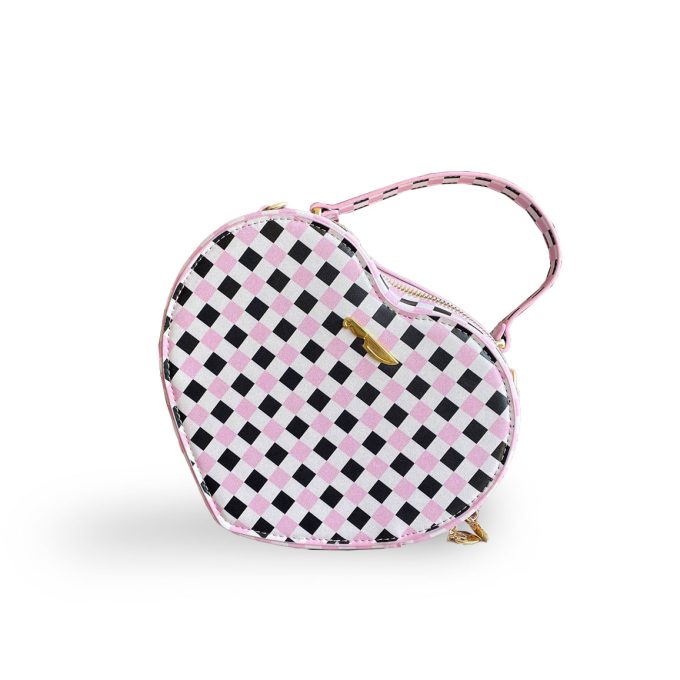 Bolso Vichy Heart - Marca Basura Gang US