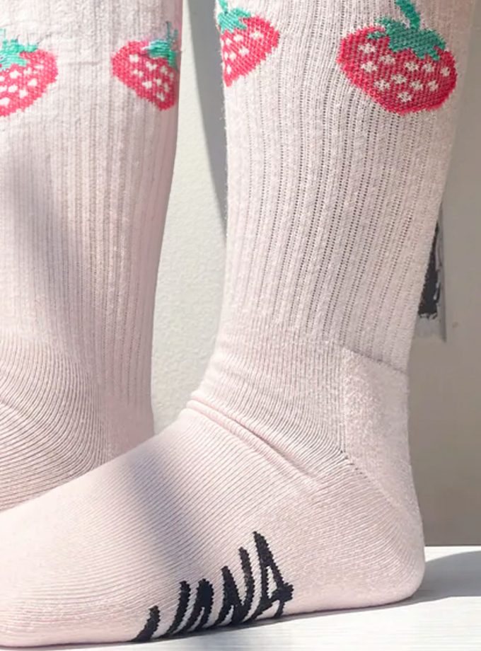 Strawberries Socks - KoKoSeoul
