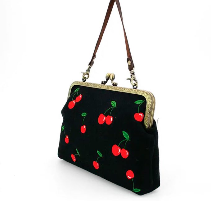 Bolso Cherry Kisslock