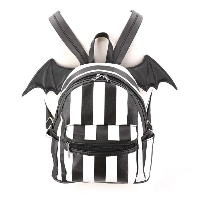 Mini-mochila a rayas Bat Wings