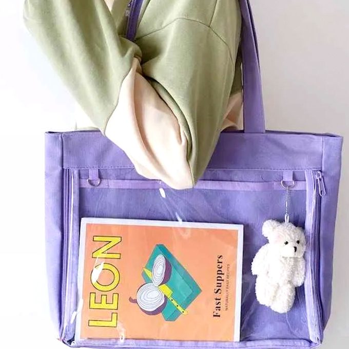 Ita Bag de Lona Estilo Harajuku