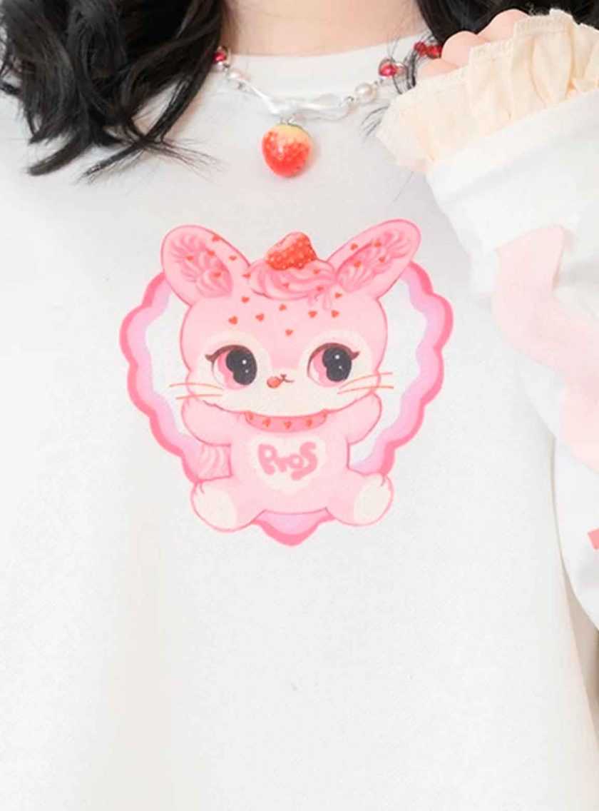 Camiseta Berry Bunny - ACDC RAG Harajuku - Imagen 4