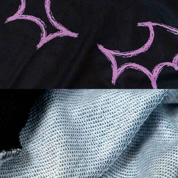 Sudadera Blood Nero Manga corta - ACDC RAG Harajuku