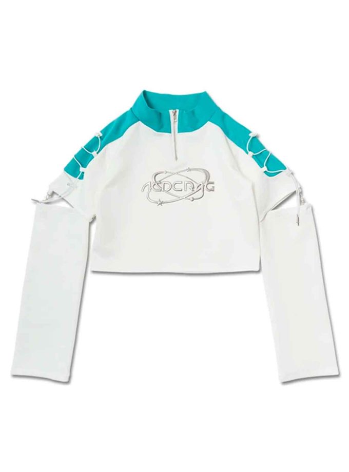 Crop-Top FutureTrip - ACDC RAG Harajuku