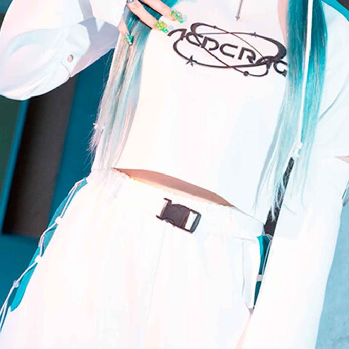 Crop-Top FutureTrip - ACDC RAG Harajuku