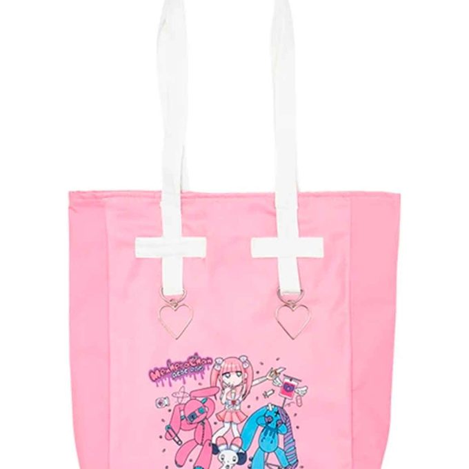 Menhera-chan y Mill Nero Tote Bag - ACDC RAG Harajuku