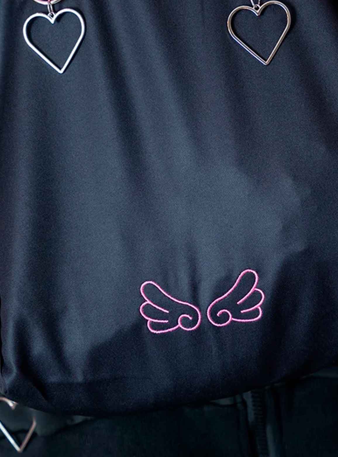 Menhera-chan y Mill Nero Tote Bag - ACDC RAG Harajuku - Imagen 9