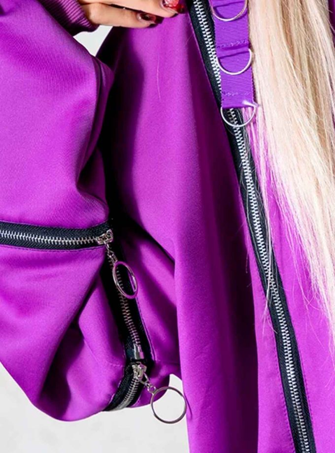 Sudadera Uzurai ZIP - ACDC RAG Harajuku