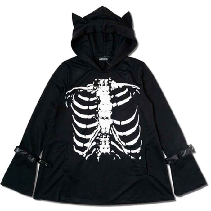 Sudadera con capucha X-RAY Rem - ACDC RAG Harajuku