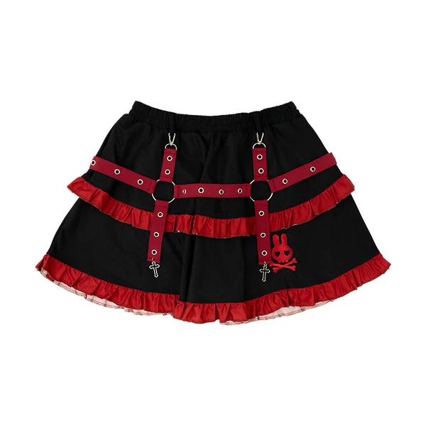 Gothic Anime Angel Skirt - ACDC RAG