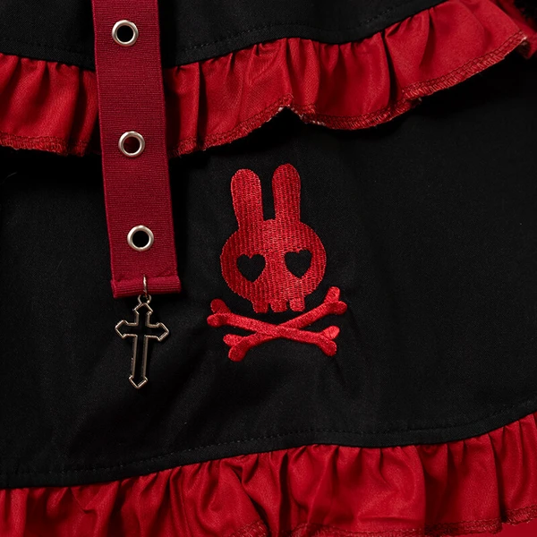 Gothic Anime Angel Skirt - ACDC RAG - Imagen 4