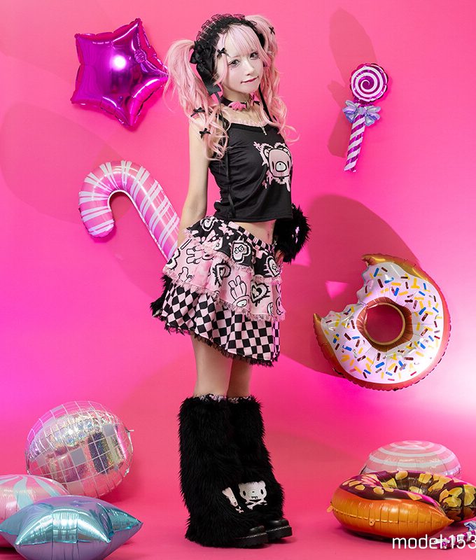 Gloomy x Sophie Powers Cake Skirt - ACDC RAG