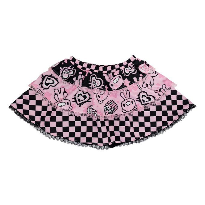 Gloomy x Sophie Powers Cake Skirt - ACDC RAG