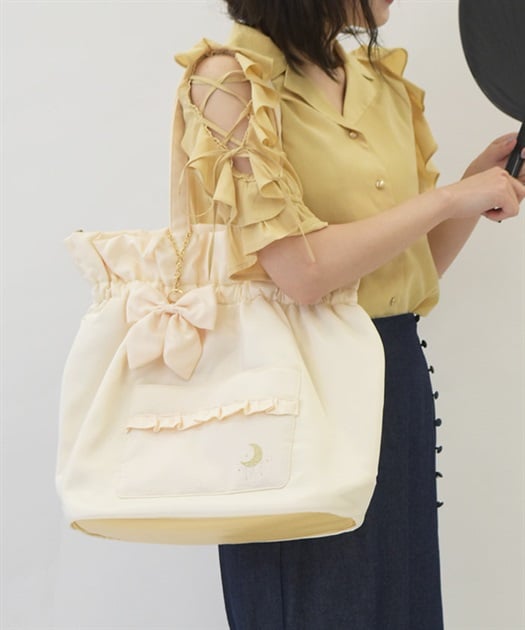 Bolso Tote Oshikatsu Kawaii con Lazo | J-Fashion, Harajuku y Moda Alternativa Japonesa