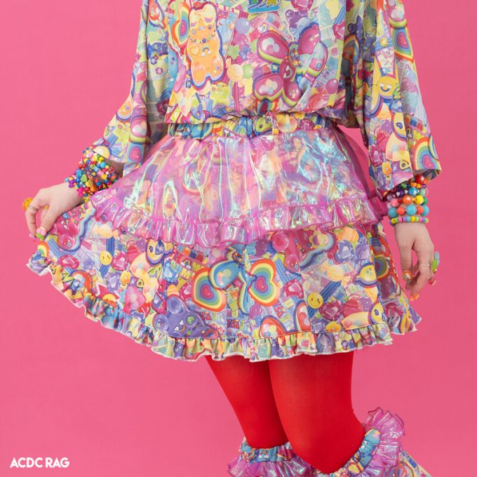 Falda Deco Love ♡ ACDC RAG Harajuku