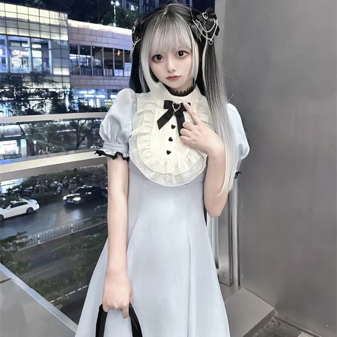 Alice Noir ♡ Vestido Jirai Kei