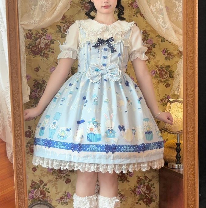 Vestido Milky Bunny ♡ Lolita JSK ♡ To Alice