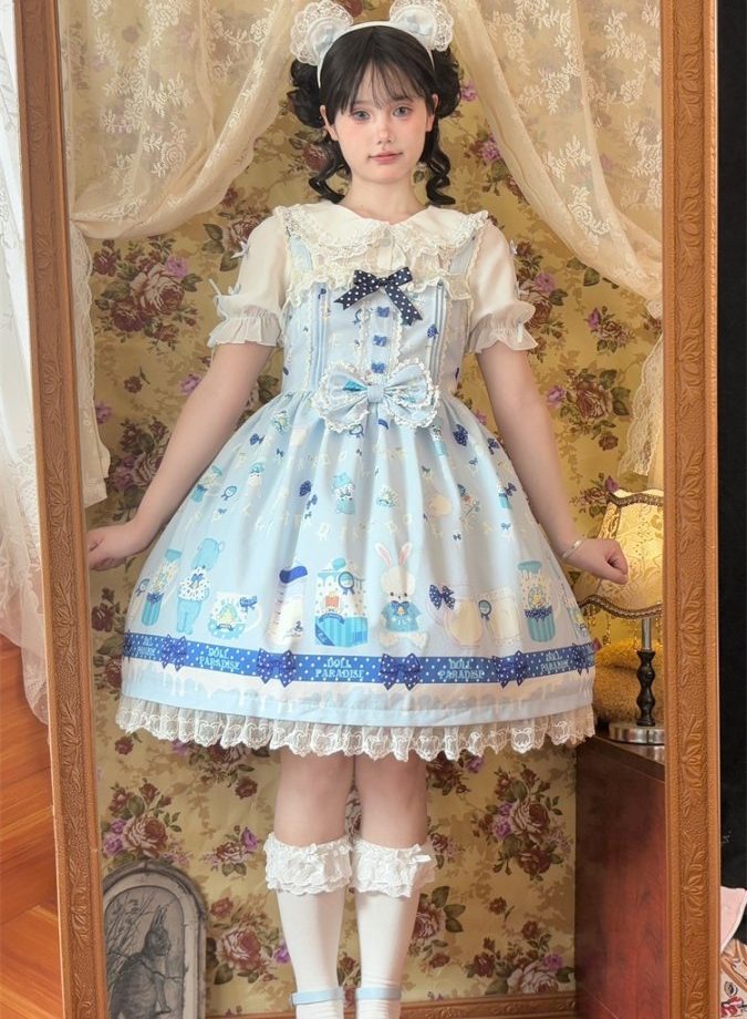 Vestido Milky Bunny ♡ Lolita JSK ♡ To Alice