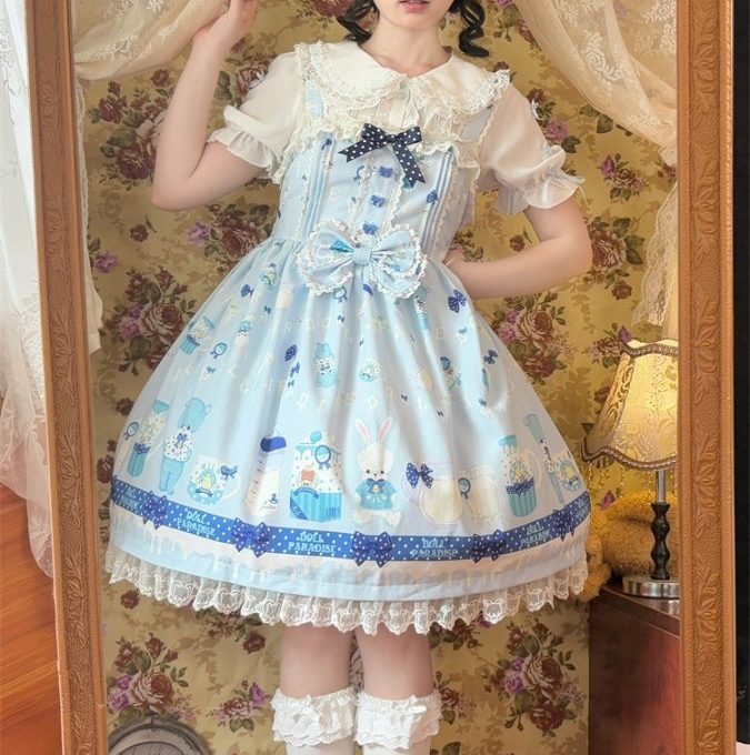 Vestido Milky Bunny ♡ Lolita JSK ♡ To Alice