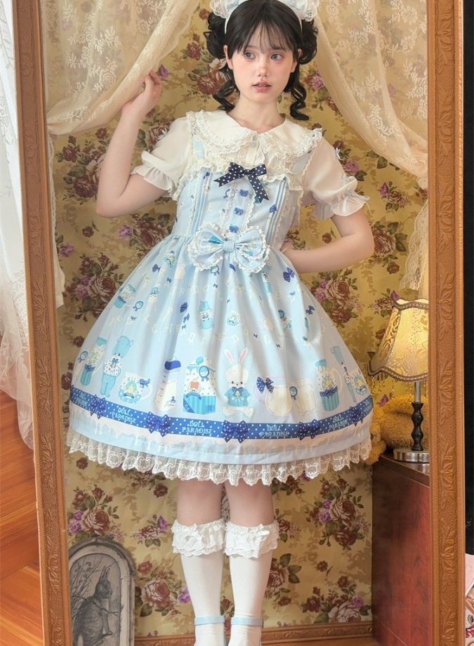 Vestido Milky Bunny ♡ Lolita JSK ♡ To Alice