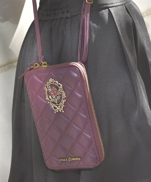 Bolso Vanitas Rose ♡ Axes Femme