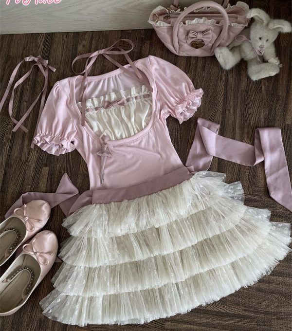 Falda Ribbon Cloud - To Alice