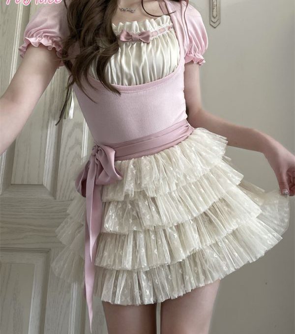 Falda Ribbon Cloud - To Alice