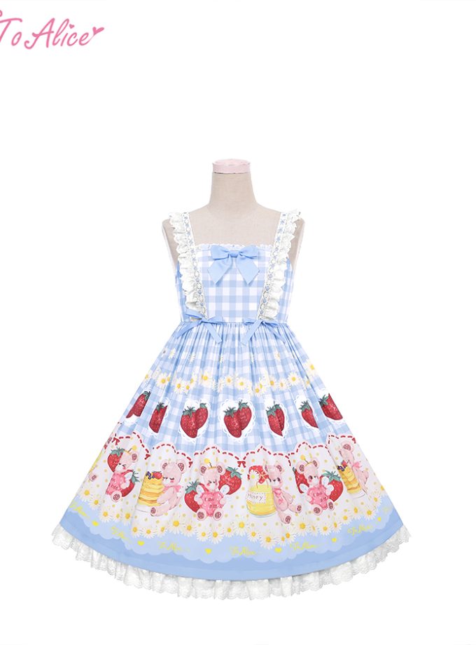 Vestido Ichigo Momomiya ♡ Strawberry Picnic JSK ♡ To Alice