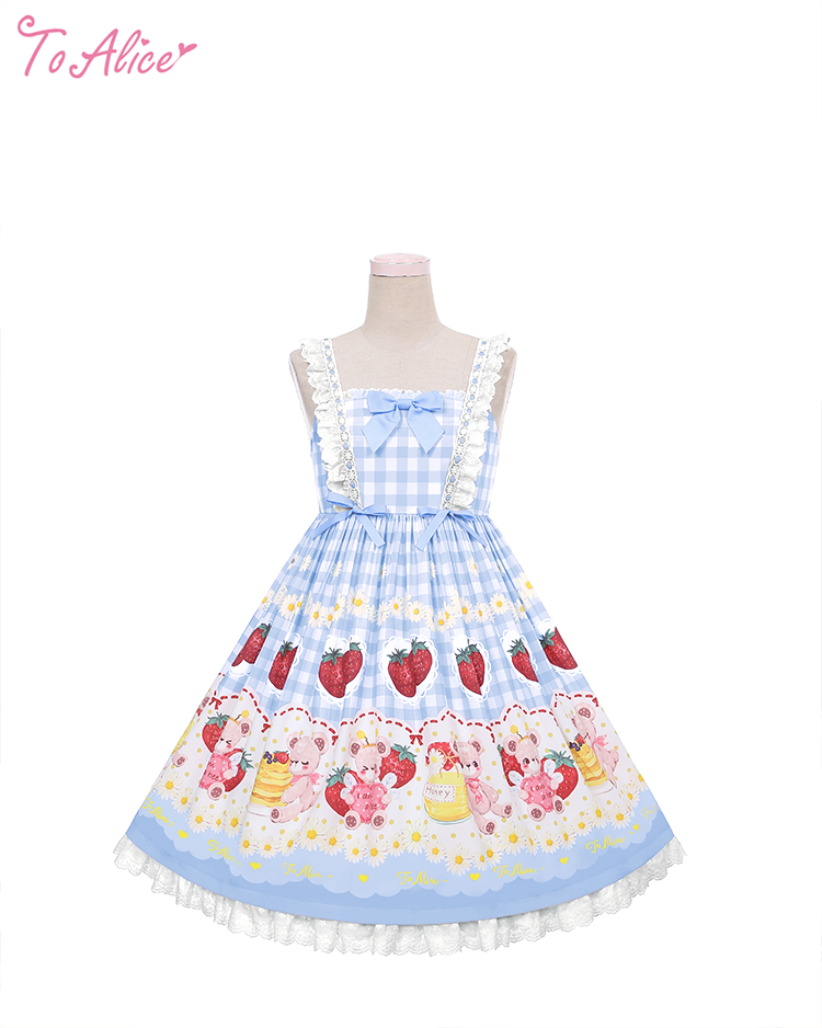 Vestido Ichigo Momomiya ♡ Strawberry Picnic JSK ♡ To Alice