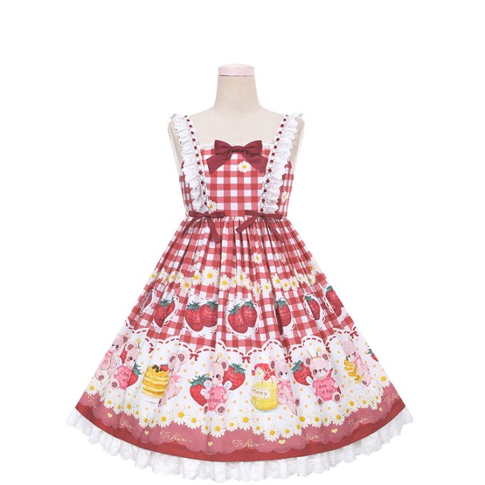 Vestido Ichigo Momomiya ♡ Strawberry Picnic JSK ♡ To Alice