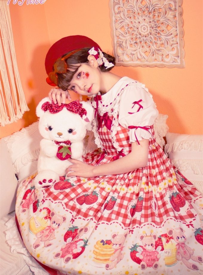 Vestido Ichigo Momomiya ♡ Strawberry Picnic JSK ♡ To Alice
