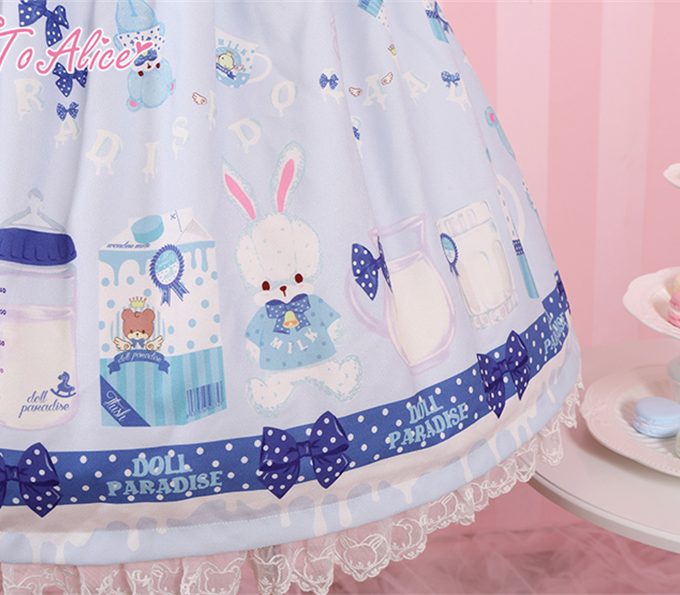 Vestido Milky Bunny ♡ Lolita JSK ♡ To Alice