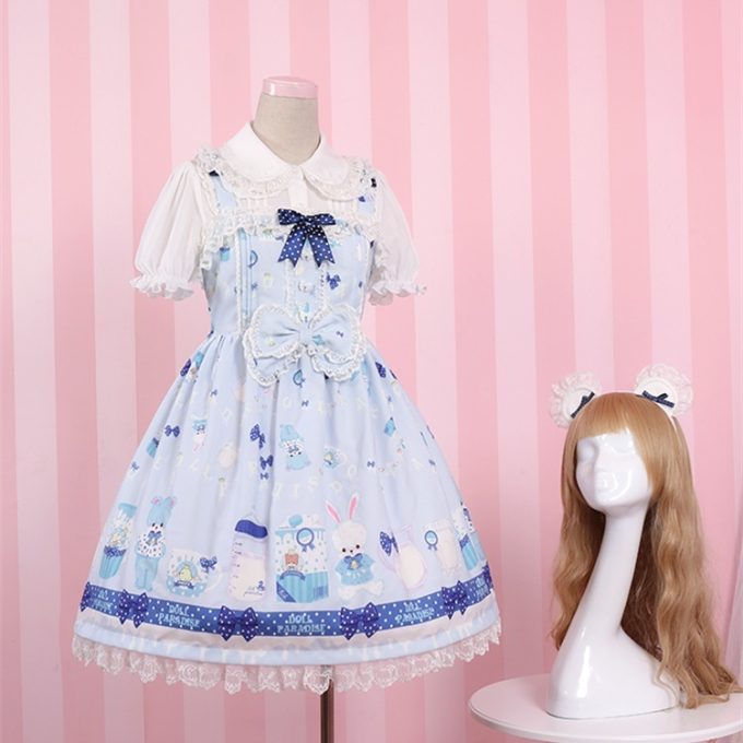 Vestido Milky Bunny ♡ Lolita JSK ♡ To Alice