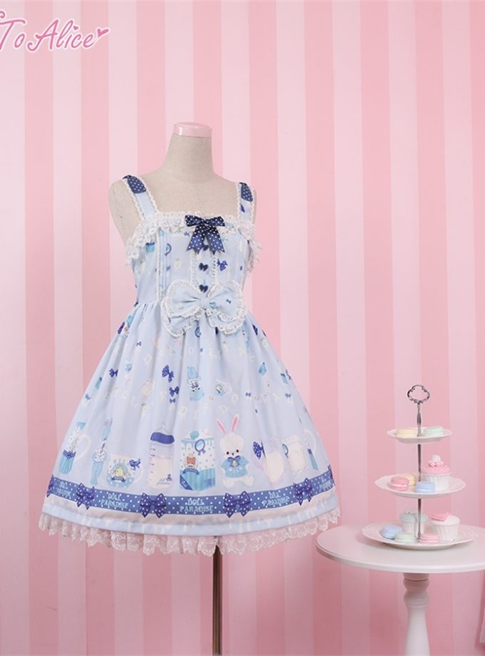 Vestido Milky Bunny ♡ Lolita JSK ♡ To Alice