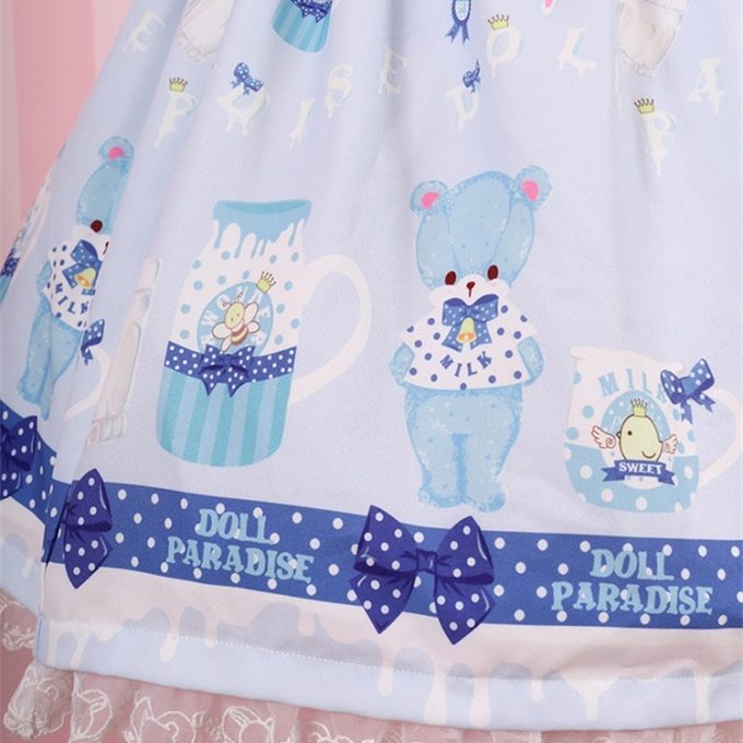 Vestido Milky Bunny ♡ Lolita JSK ♡ To Alice