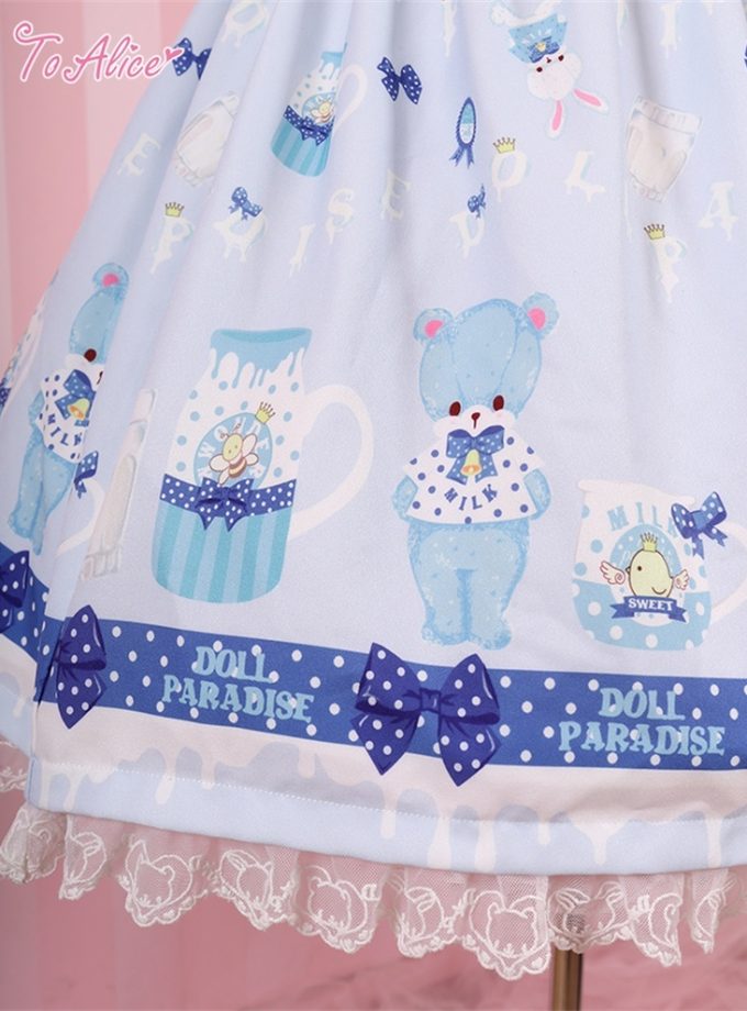 Vestido Milky Bunny ♡ Lolita JSK ♡ To Alice