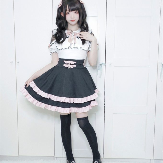 Blusa Yua Icon ♡ Jirai Kei