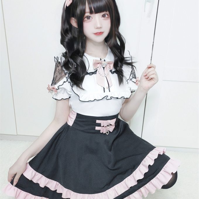 Blusa Yua Icon ♡ Jirai Kei
