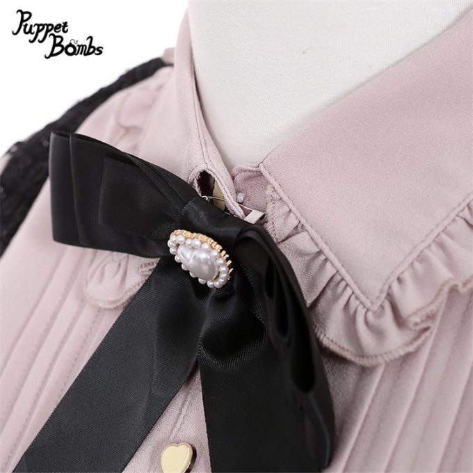 Vestido Hime de Tweed con Volantes
