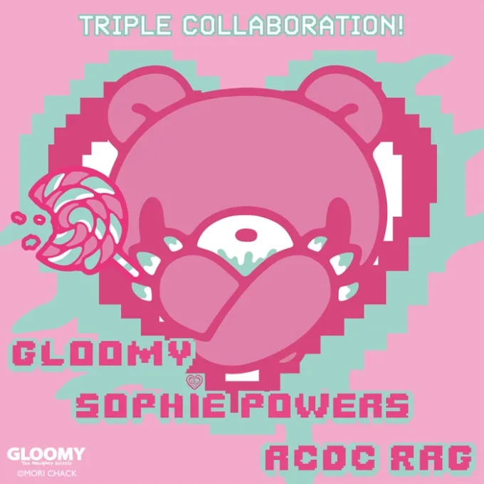 Gloomy x Sophie Powers Cake Top ♡ ACDC RAG Harajuku